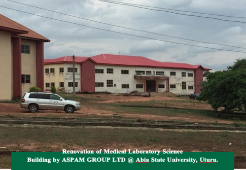 Renovation of Medical Laboratory Science  Building by ASPAM GROUP LTD @ Abia State University, Uturu