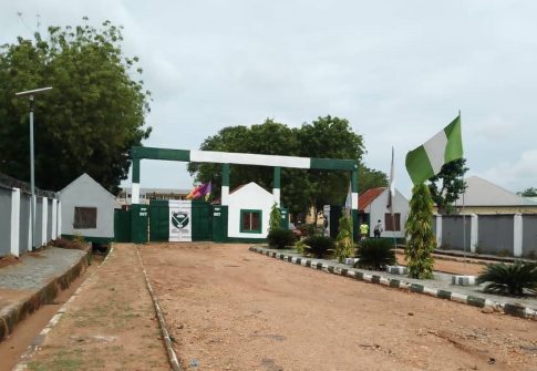 Reconstruction of collapsed fence at Federal Government College Vandeikya, Benue State